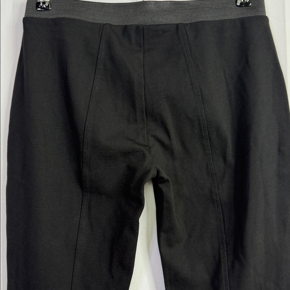 Johnny Was Compass Stretch Black Solid Slim Fit Leggings - Picture 5 of 7